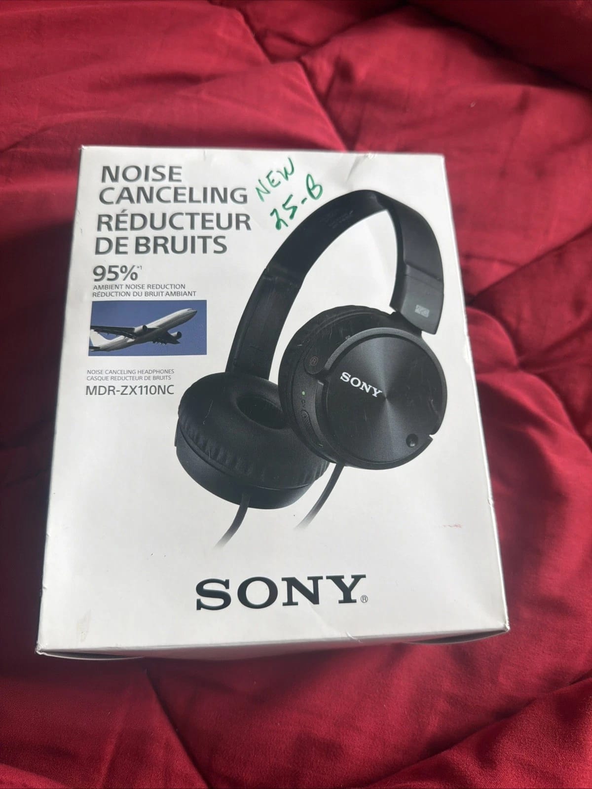 Sony ZX110NC Headphones & Earbuds Black New