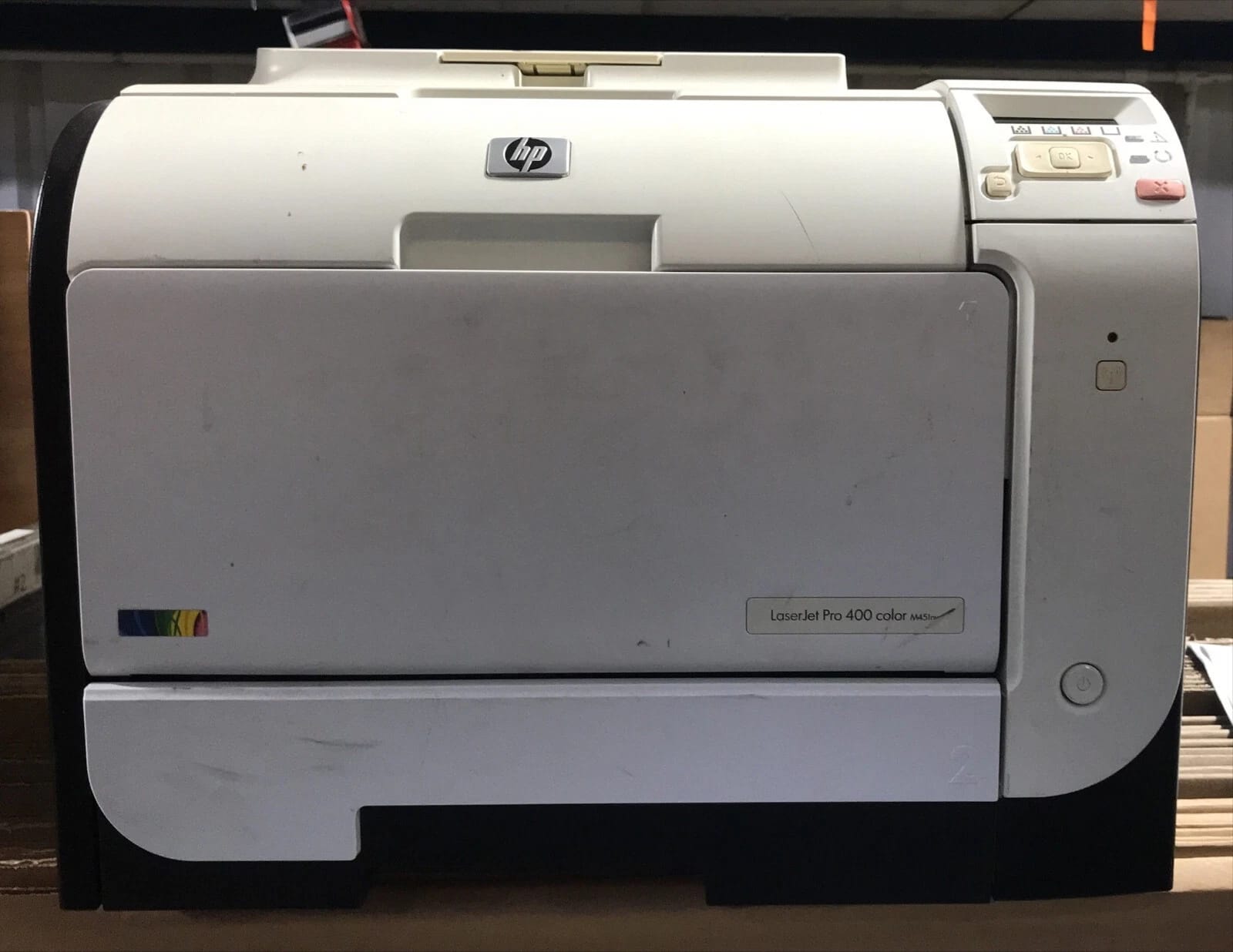 HP LaserJet Color 400 M451nw Printers Used - Good