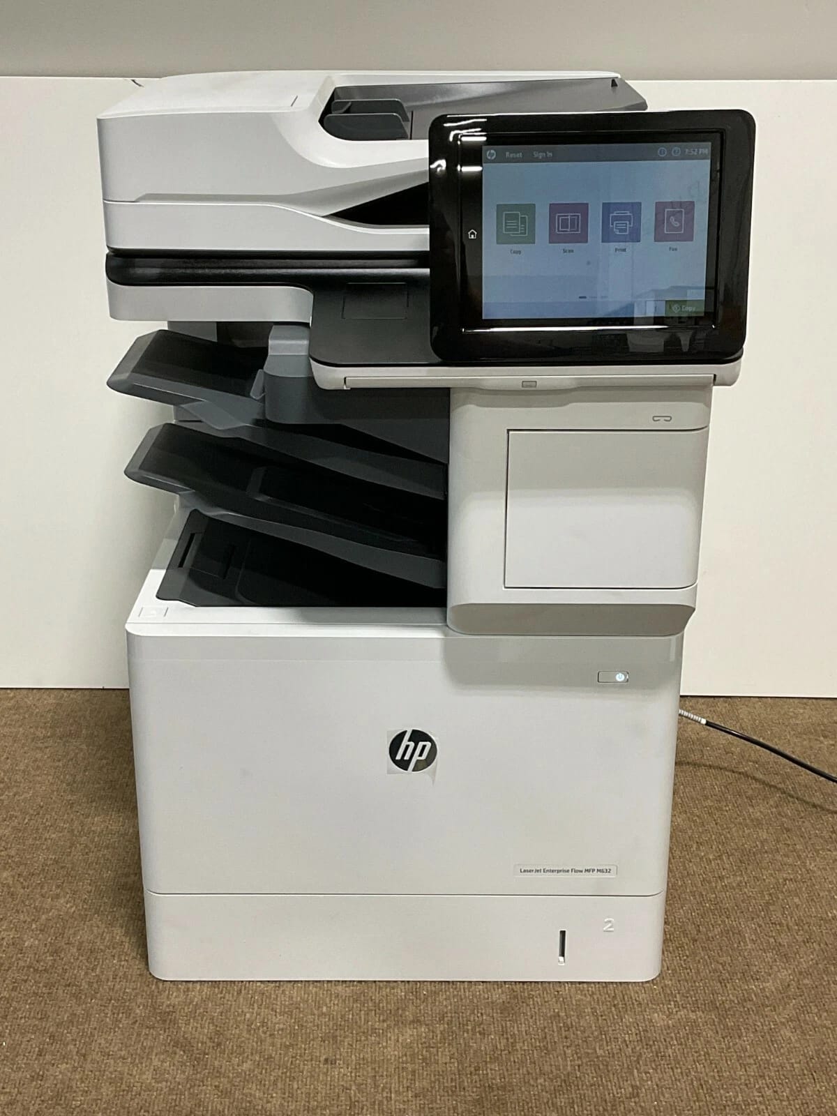 HP LaserJet Enterprise Flow M632z Printers Open-Box Excellent