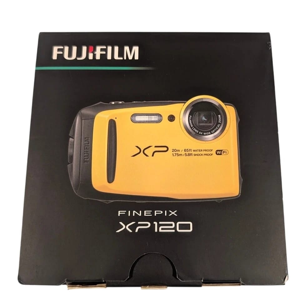 Fujifilm FinePix XP120 Digital Cameras Blue New Body Only