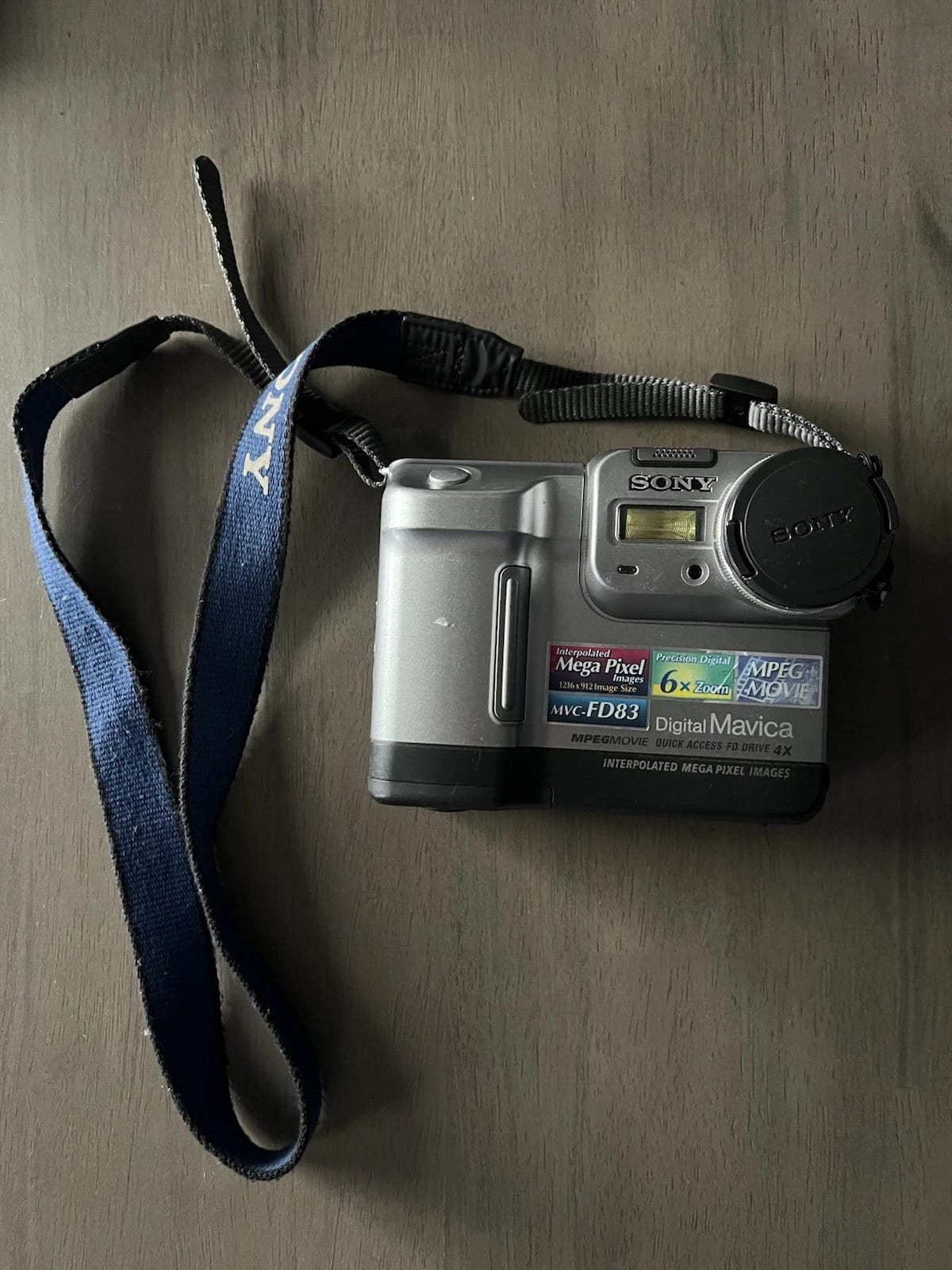 Sony MVC-FD83 Digital Cameras Silver Used - Good Body Only