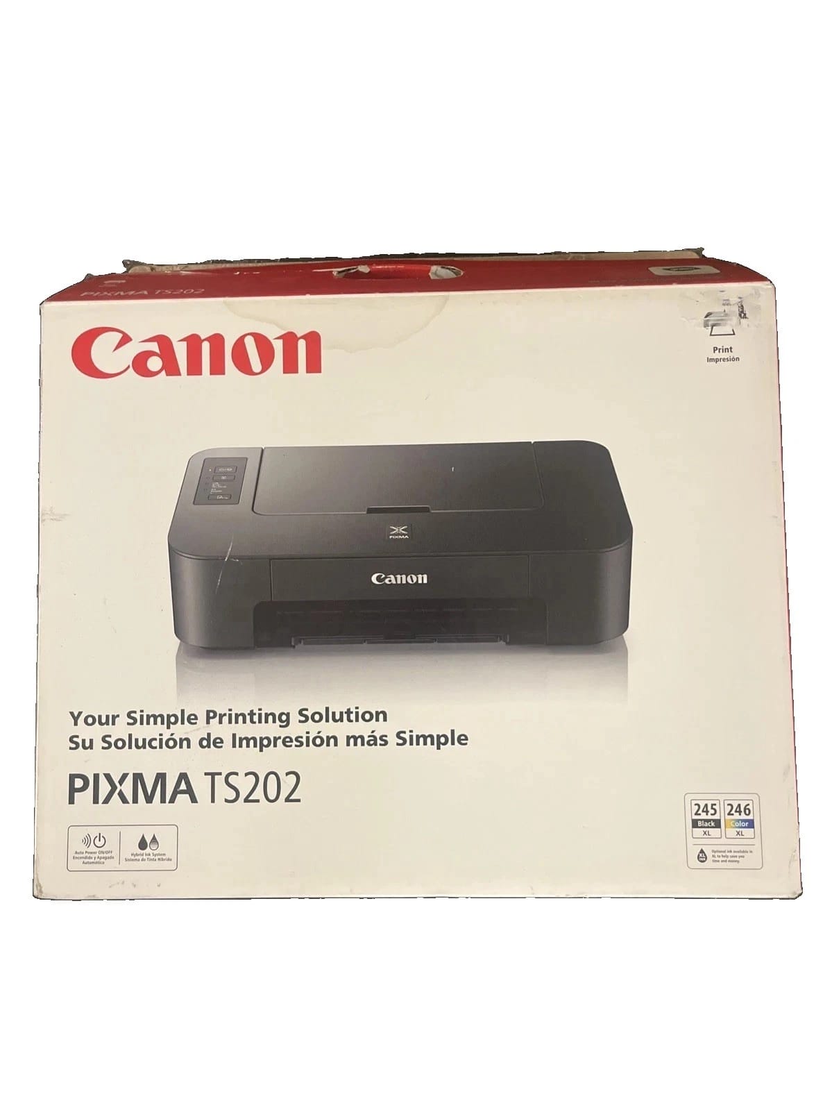 Canon Pixma TS202 Printers New