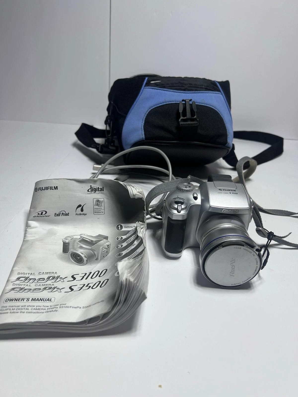 Fujifilm FinePix S3100 Digital Cameras Gray New Body Only