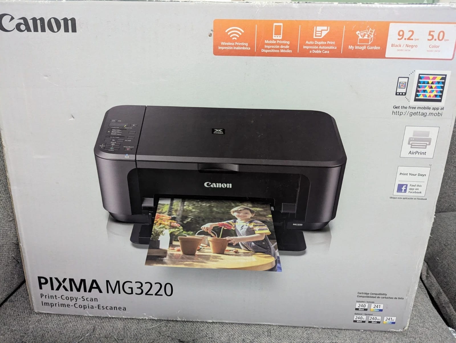Canon PIXMA MG3220 Printers Used - Good