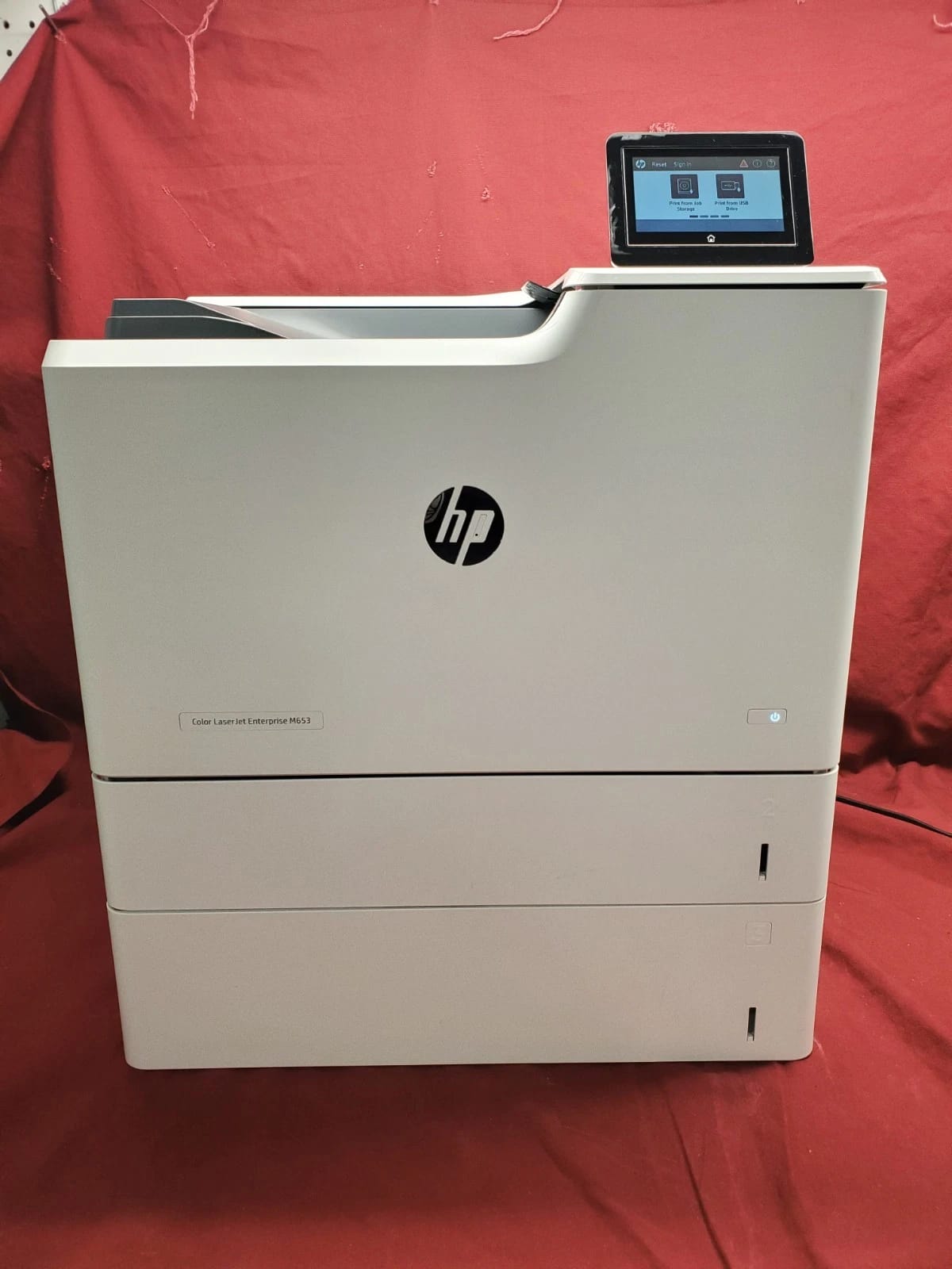 HP Color Laserjet Enterprise M653 Printers Used - Good