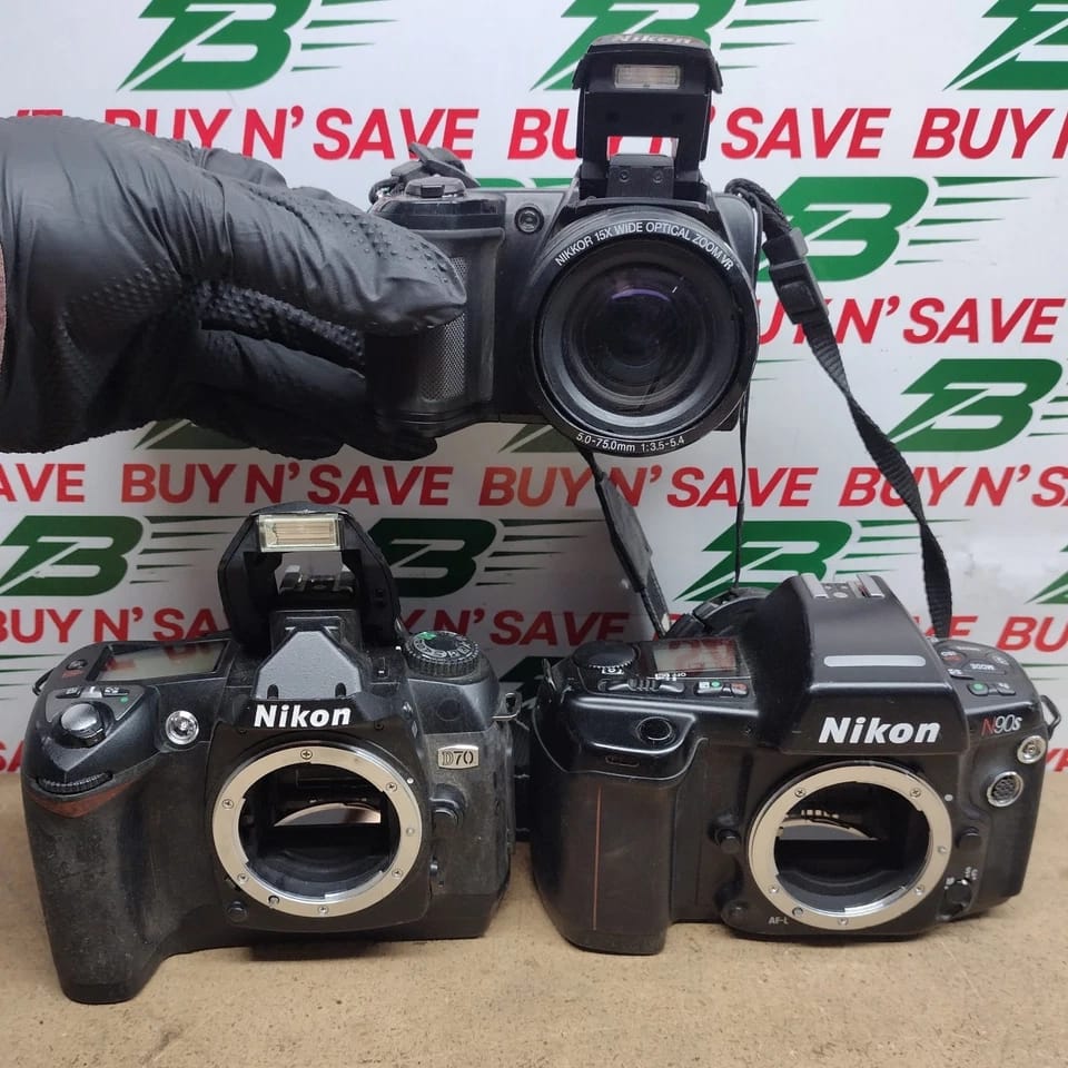 Nikon l105 Digital Cameras Black New Body Only