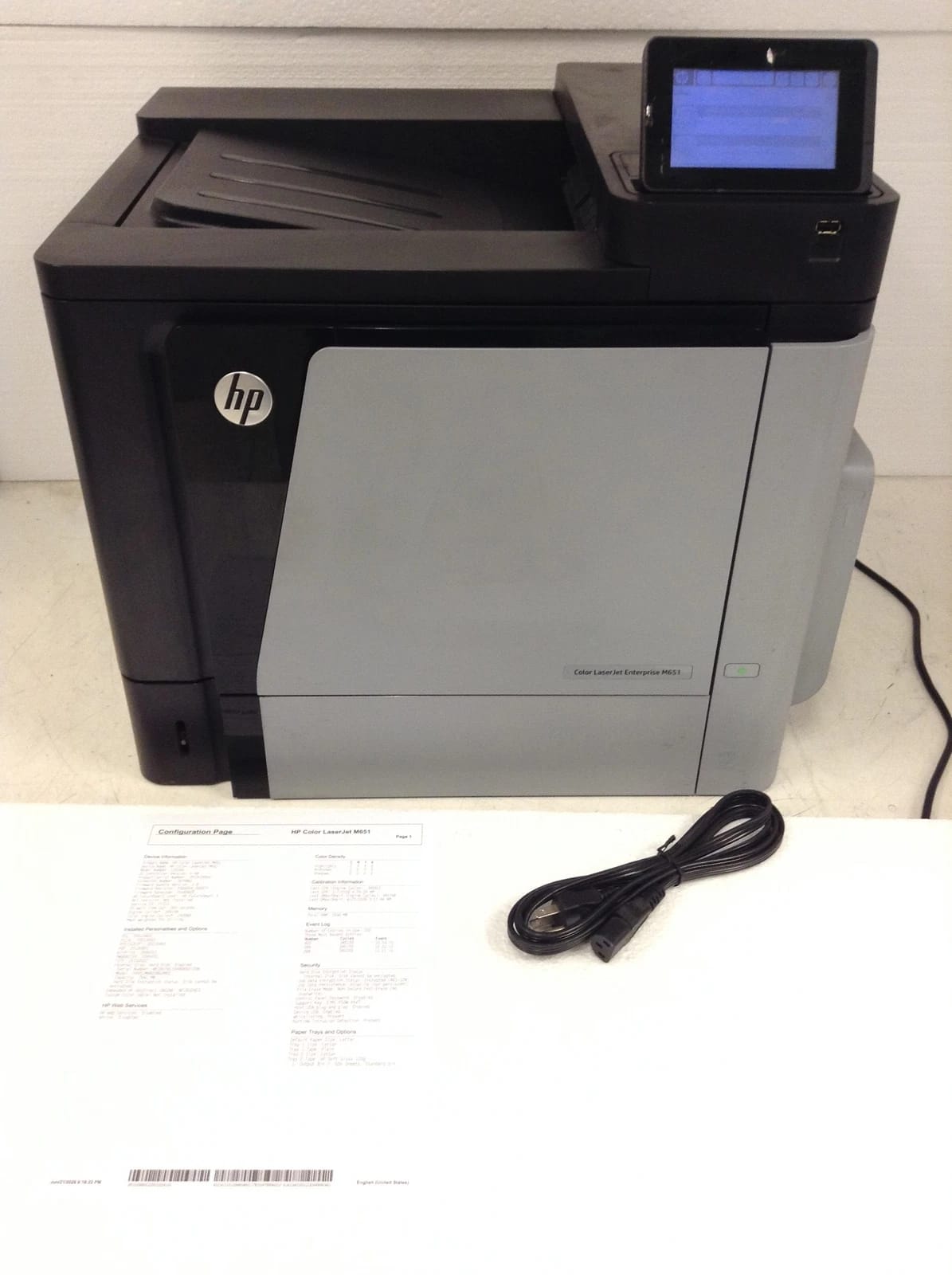 HP LaserJet Enterprise M651 Printers Used - Good
