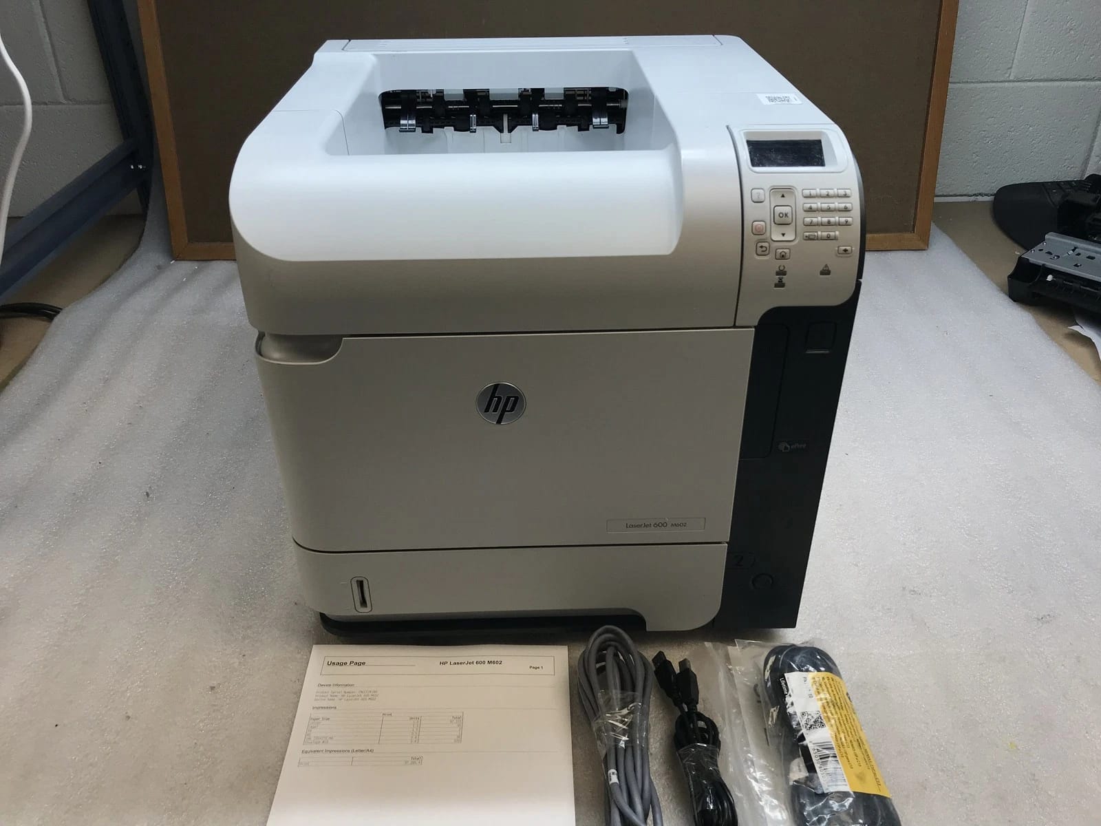 HP LaserJet Enterprise 600 Printer M602 Printers Used - Good