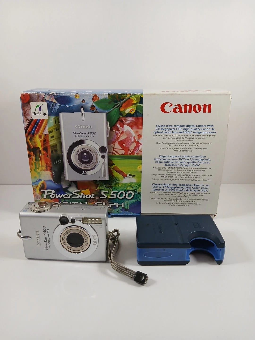Canon s500 Digital Cameras Silver New Body Only