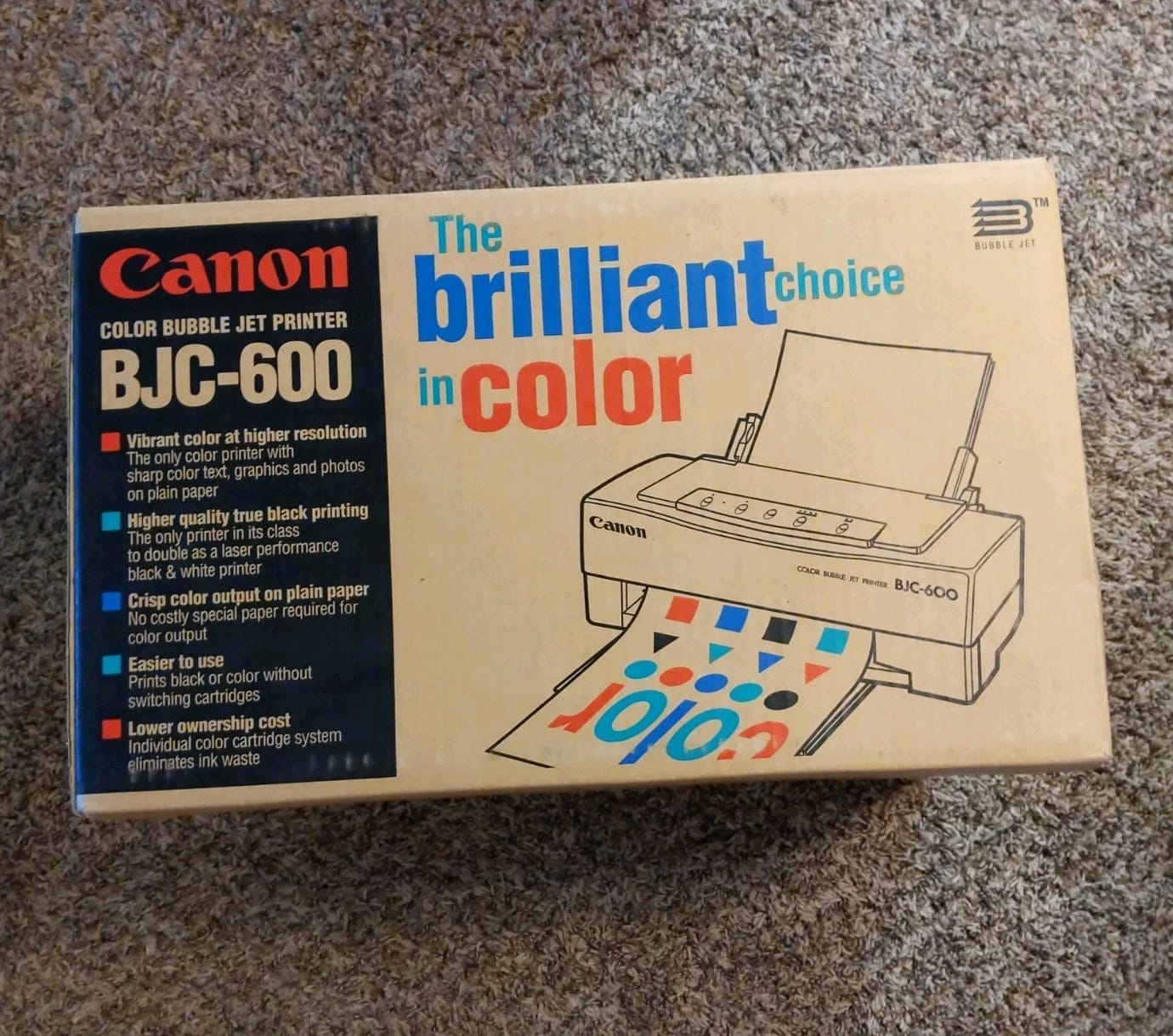 Canon BJC-600 Printers Open-Box Excellent