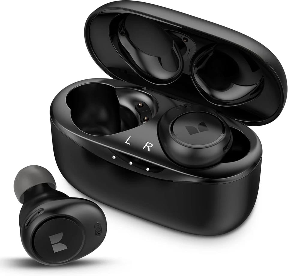 Monster MH12005 Headphones & Earbuds Black New