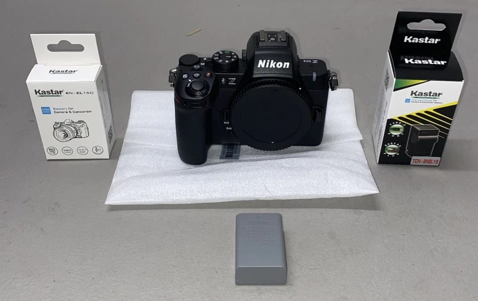 Nikon Z50 II Digital Cameras Black New Body Only