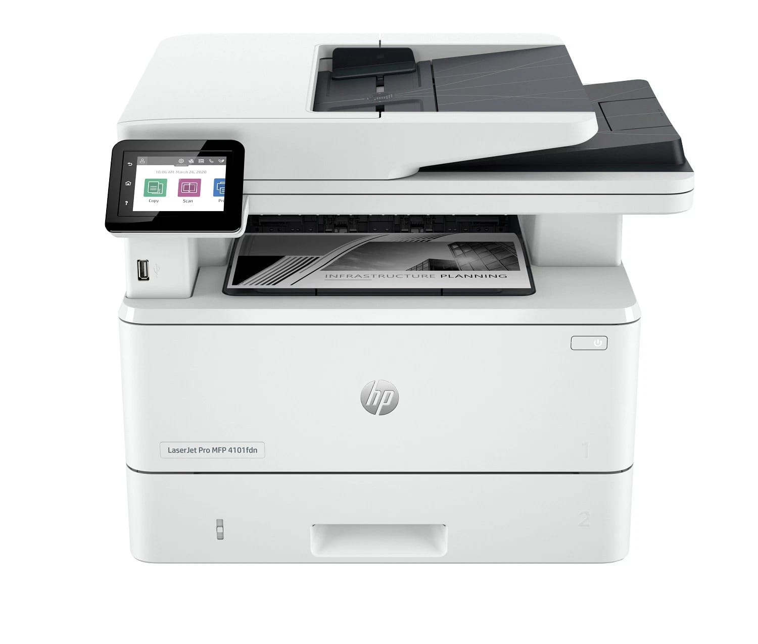 HP LaserJet Pro MFP 4101fdn Printers Refurbished - Excellent