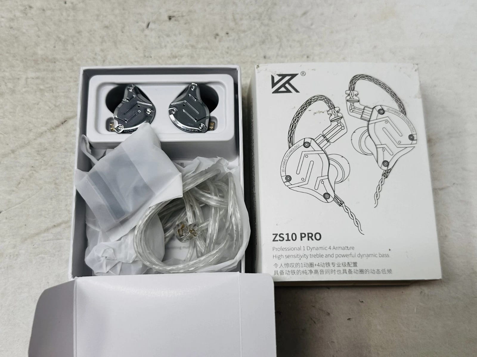 Linsoul KZ ZS10 Headphones & Earbuds Blue New