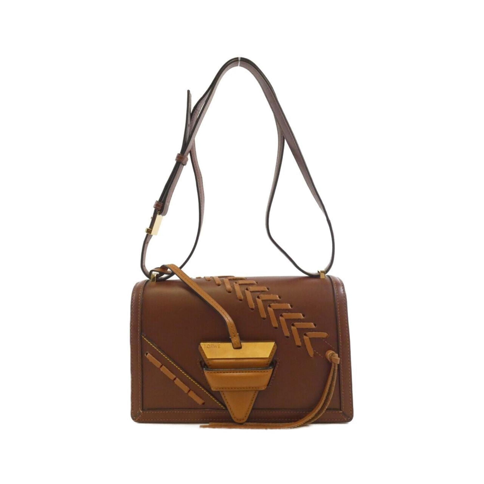 Loewe Barcelona Women's bags Small Stone Blue Calfskin Used - Acceptable