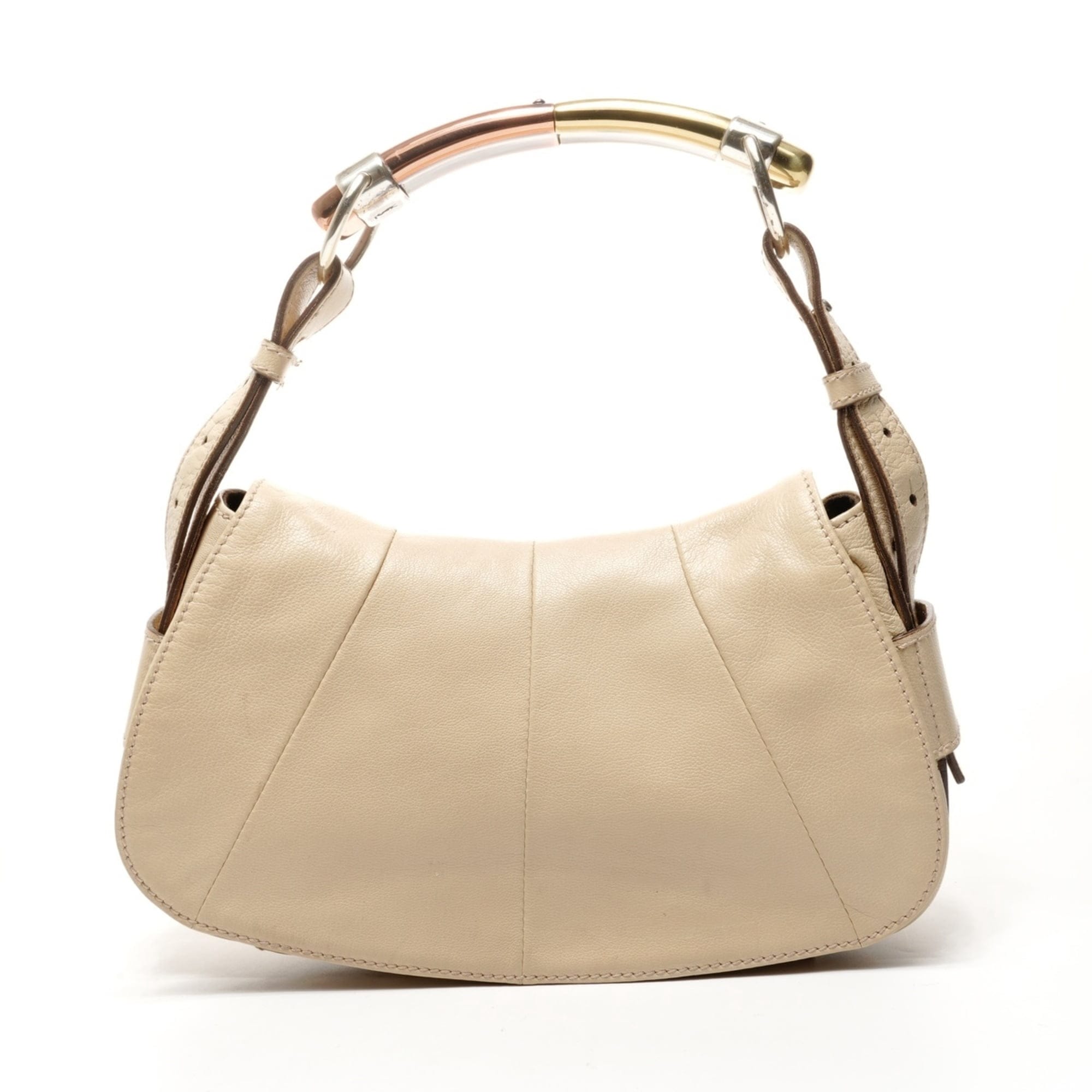 Saint Laurent Mombasa Women's bags Unspecified Beige Leather Used - Good