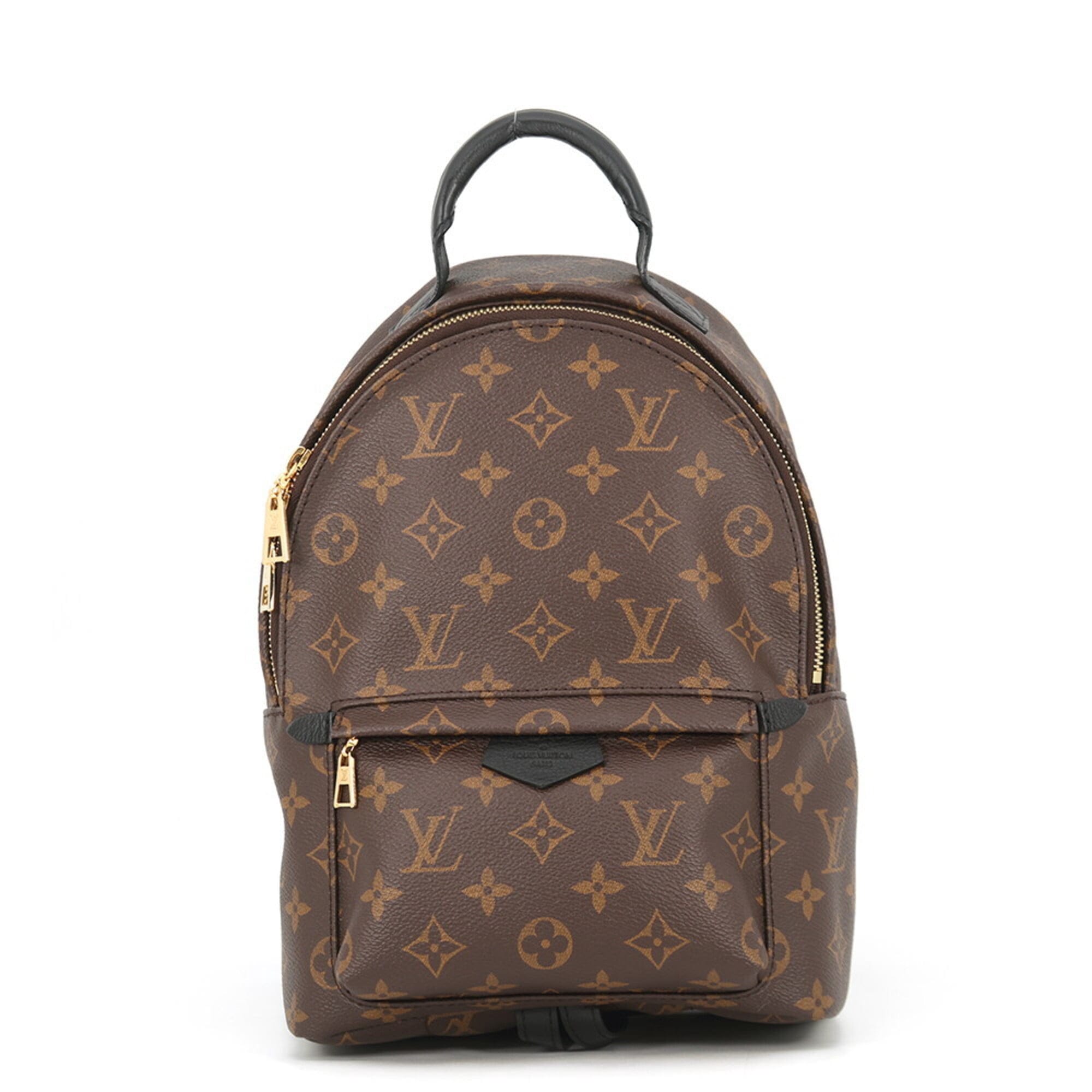 Louis Vuitton Palm Springs Women's bags Mini Black Monogram Canvas Used - Good