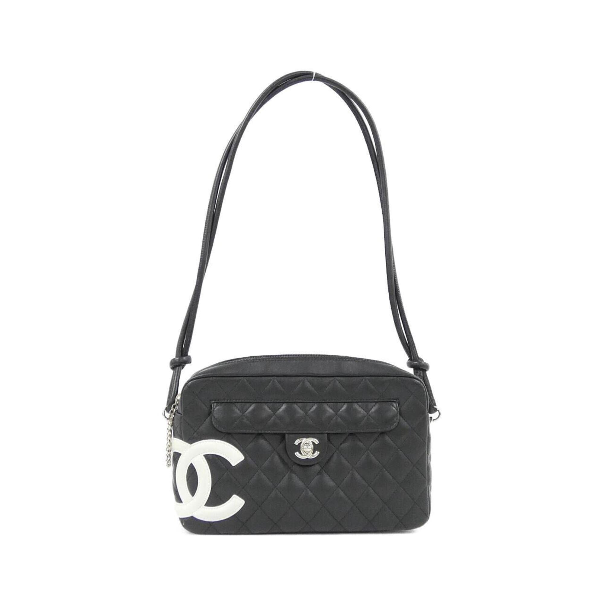 Chanel Cambon Women's bags Large Tote Beige Calfskin Silver New