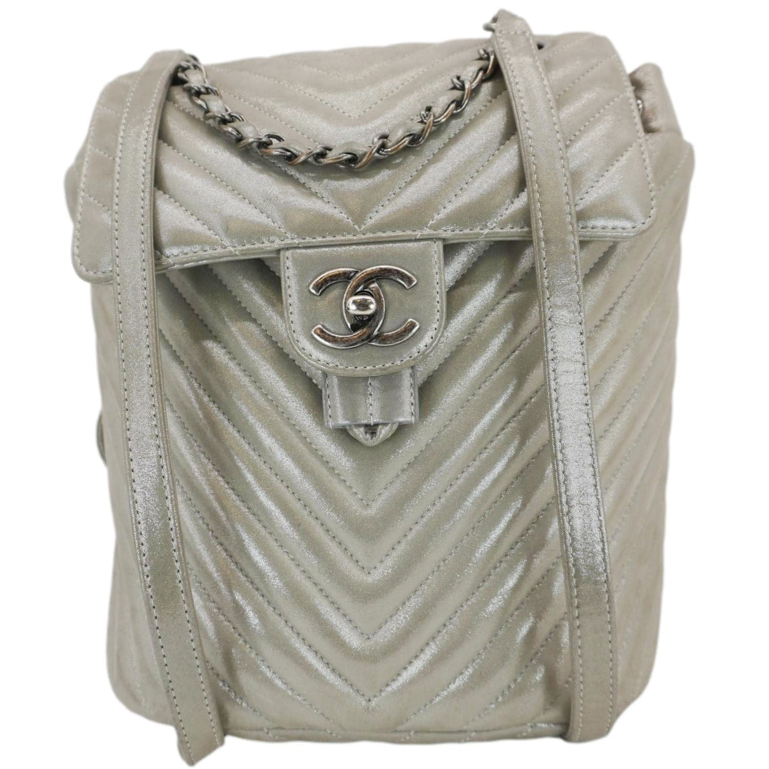 Chanel Spirit Backpack Women's bags Black Used - Very Good