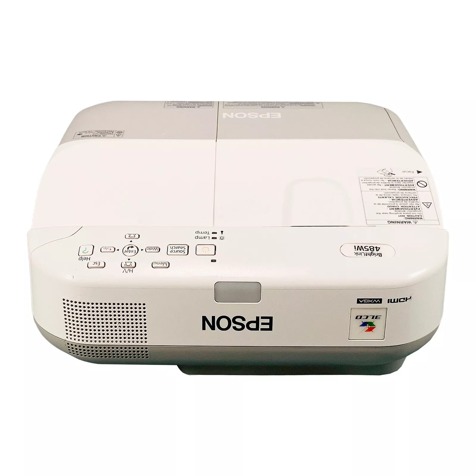 Epson BrightLink 485WI Projectors Refurbished - Good