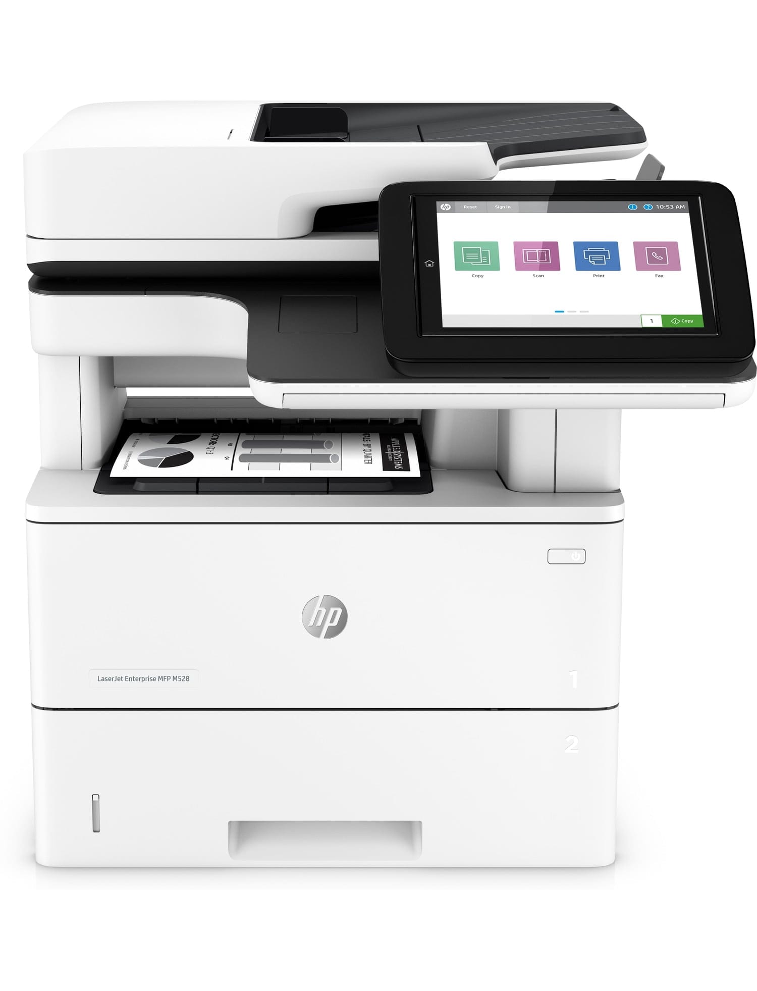 HP LaserJet Enterprise MFP M528dn Printers New