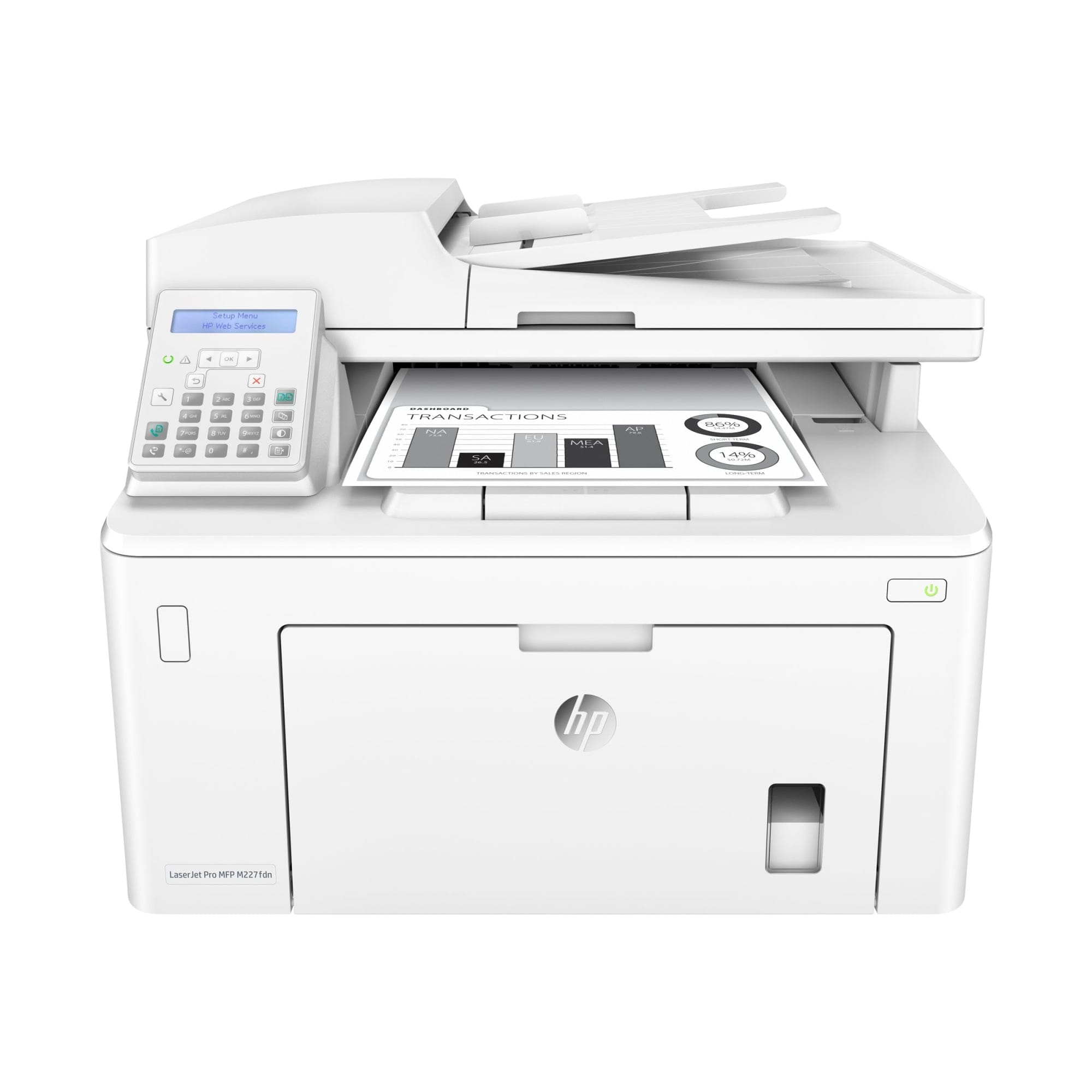 HP LaserJet Pro MFP M227fdn Printers New