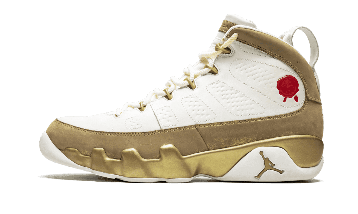 Jordan Air Jordan 9 Retro Sneaker White 10.5 New