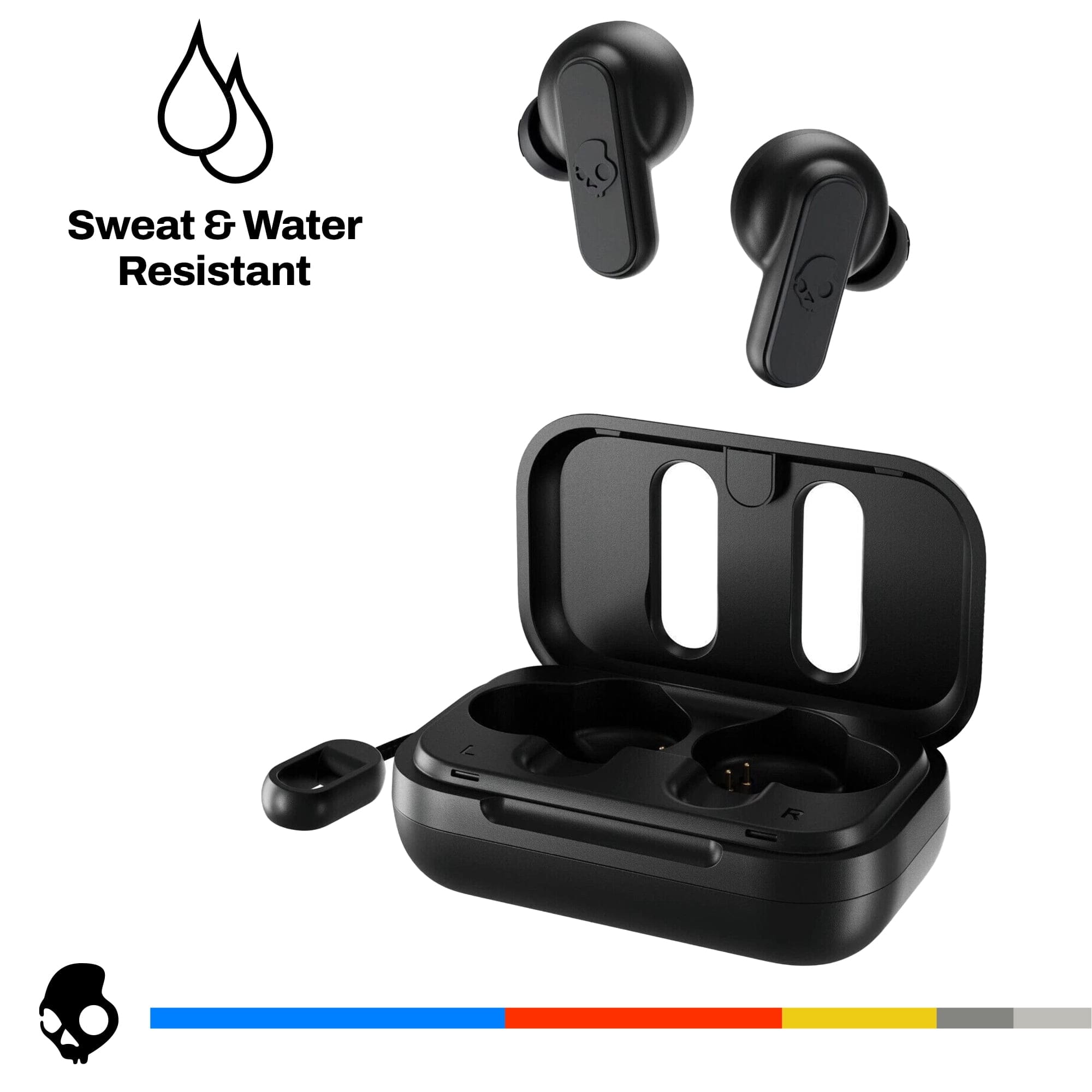 Skullcandy S2DMW-P761 Headphones & Earbuds Black New