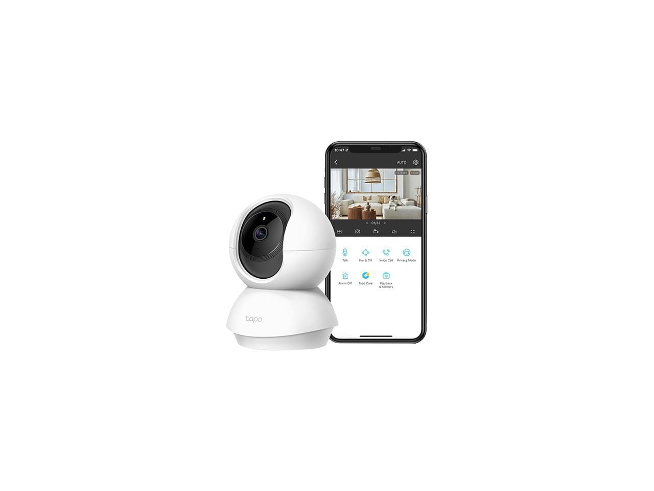 TP-Link Tapo 2K Pan Tilt Home Security Cameras New