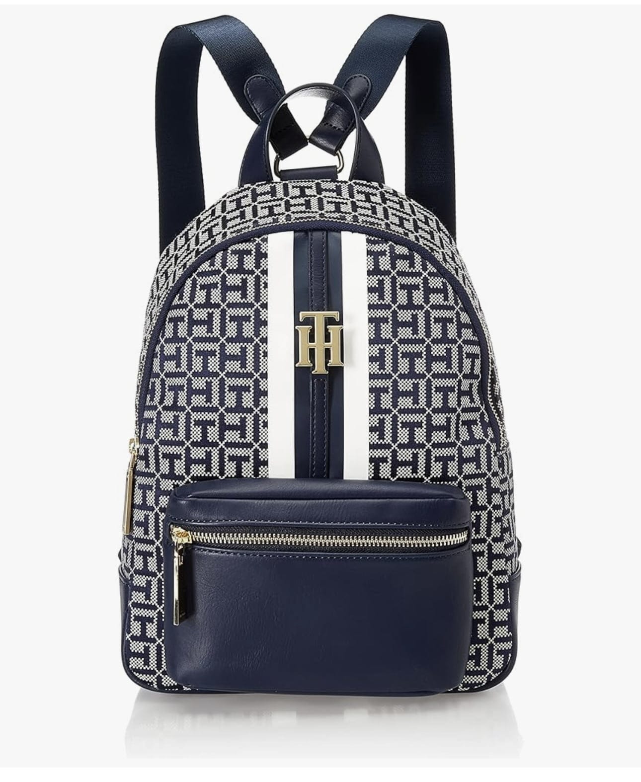 Tommy Hilfiger Jaden Women's bags Navy Signature Monogram Backpack Unspecified New