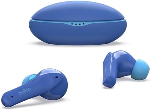 Belkin SOUNDFORM NANO Headphones & Earbuds Blue New
