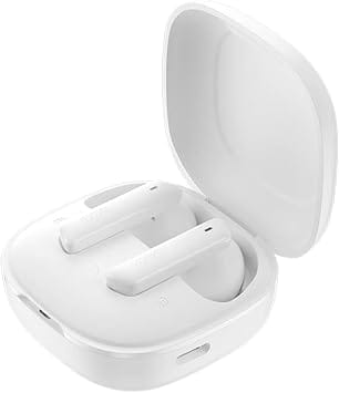 QCY MeloBuds ANC Headphones & Earbuds White New