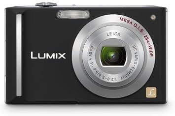 Panasonic LUMIX DMC FX55K Digital Cameras Black New Body Only