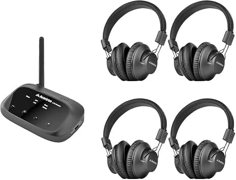 Avantree Quartet Headphones & Earbuds Black New