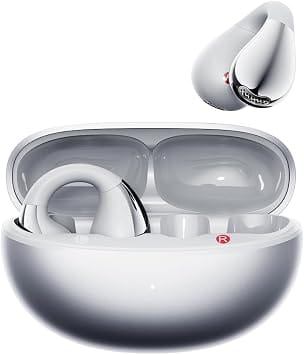 QCY Crossky C30S Headphones & Earbuds Silver New