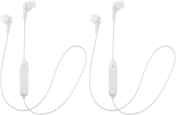 JVC HAFX9BTW Headphones & Earbuds White New