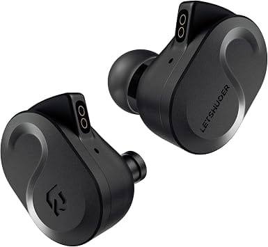 Letshuoer S08 Headphones & Earbuds Black New