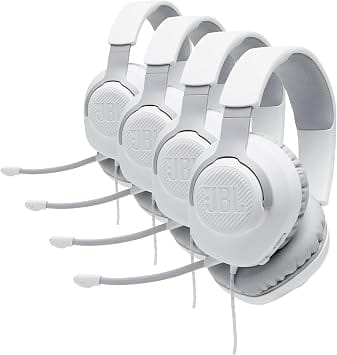 JBL JBLQUANTUM100WHTAM Headphones & Earbuds White New