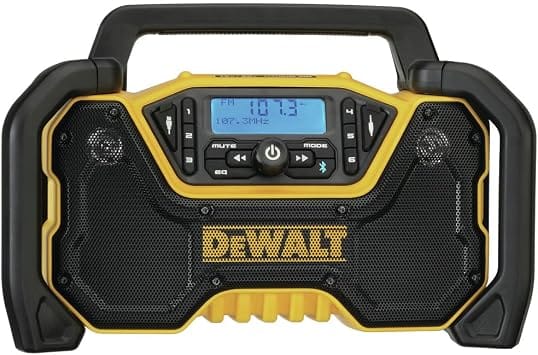 DEWALT DCR028B Portable Bluetooth Speakers Black New