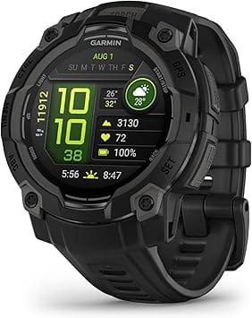 Garmin Instinct 3 – 45 mm, AMOLED Smartwatches Black 45mm New