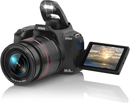 ORDRO G700 Digital Cameras Black New Body Only