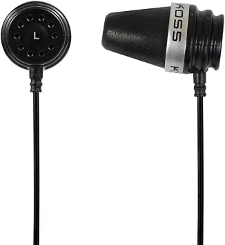 Koss Sparkplug Headphones & Earbuds Black New