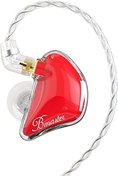BASN Bmaster-Red Headphones & Earbuds New