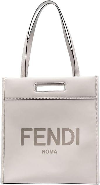 Fendi Roma Tote Women's bags Large Dove Grey Calf Leather New