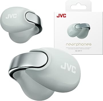 JVC NEARPHONES Ear-Cuffs Headphones & Earbuds Black New
