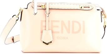 Fendi By The Way Top Handle Women's bags Medium Pink Embossed New
