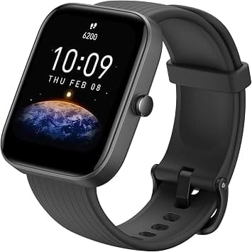 Amazfit W2172GL4N Smartwatches Black 43mm New