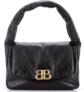 Balenciaga Monaco Crossbody Women's bags Small Grey Quilted New