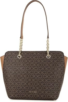 Calvin Klein Hailey Tote Women's bags Black Micro Pebble New