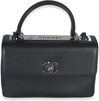Chanel Trendy CC Top Handle Women's bags Medium Black Unspecified New
